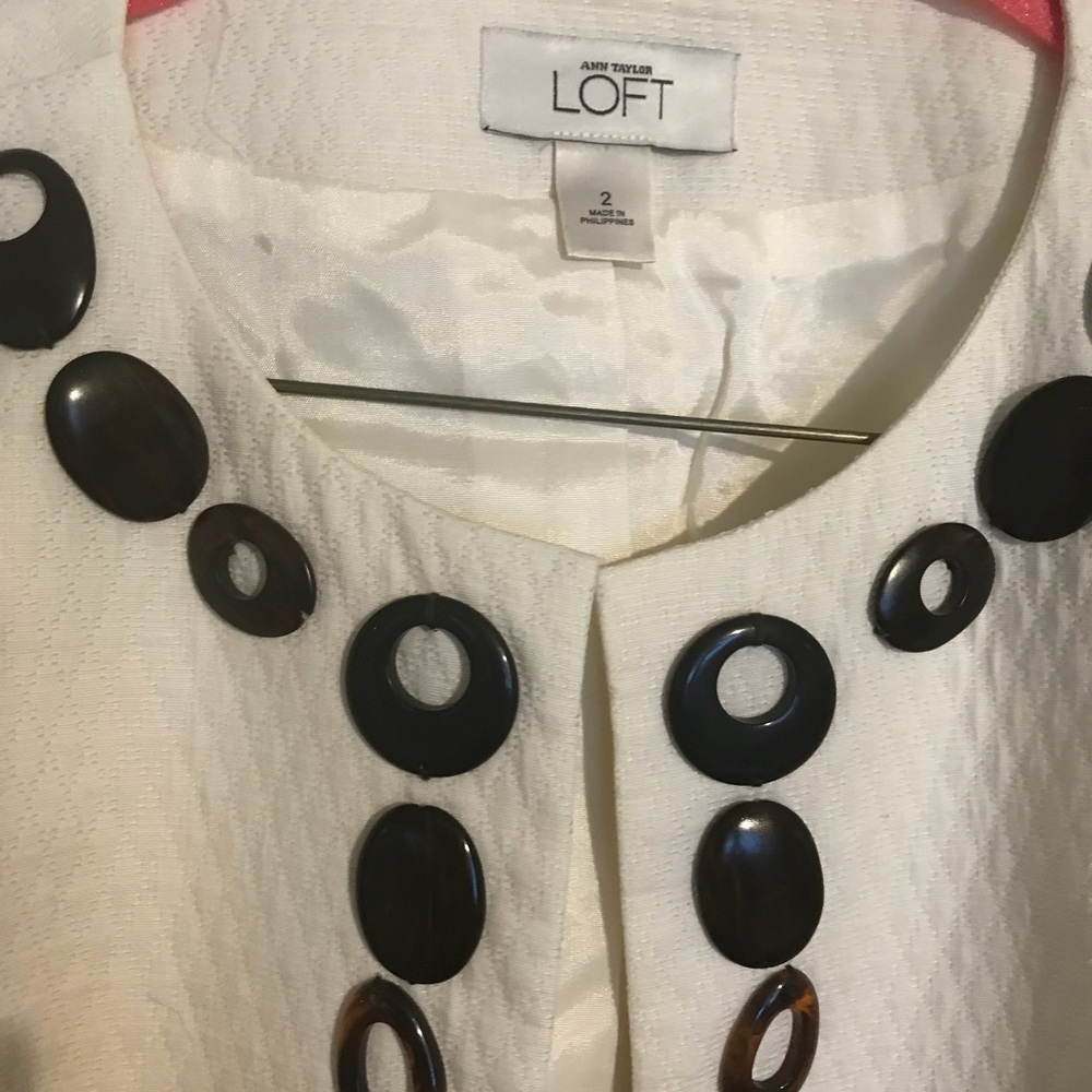 Ann Taylor LOFT cropped jacket